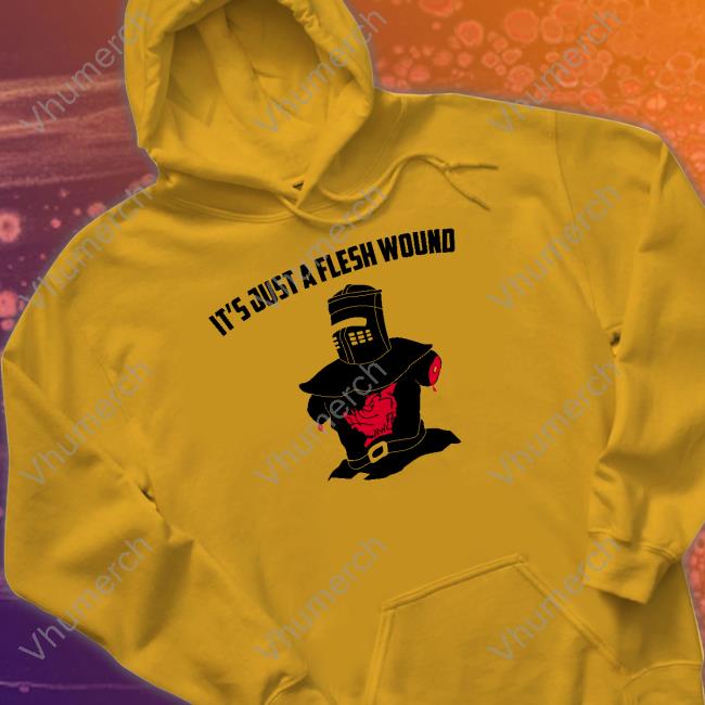 Underground Printing Store It's Just A Flesh Wound Tee Shirt Ryan Mead