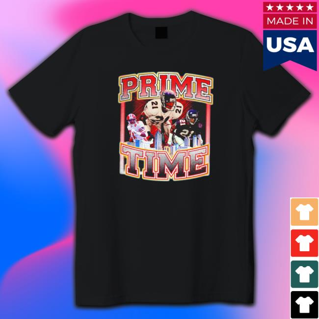 Deion Sanders #21 Prime Time Funny shirt, hoodie, tank top, sweater and long sleeve t-shirt