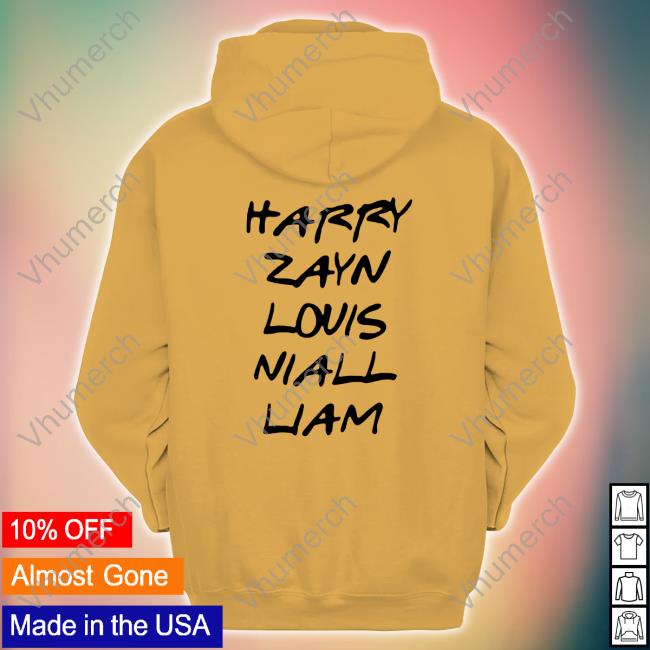 Harry Zayn Louis Niall Liam New Shirt Ig Jamalsworld Harry Zayn Louis Niall Liam Sweatshirt