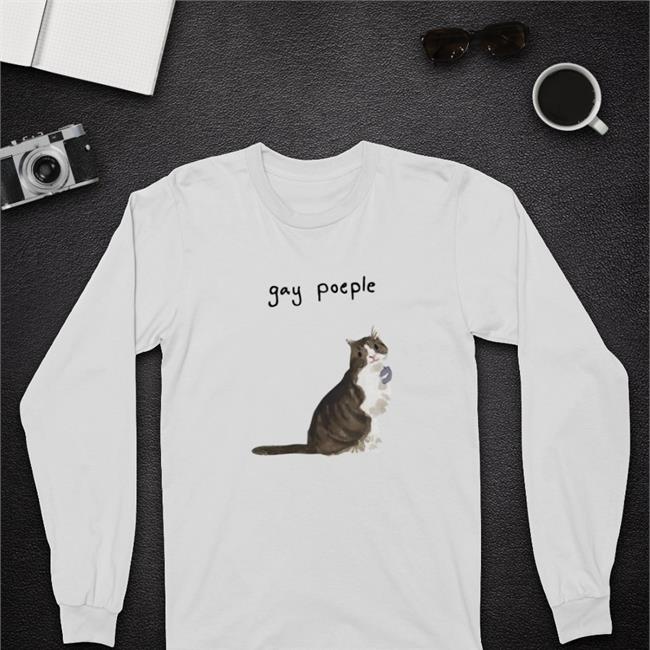 Gay Poeple Juno Tee Gave Town Merch White