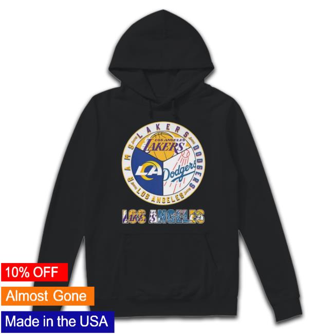 Los Angeles Lakers Dodgers Rams City Champions 2023 shirt