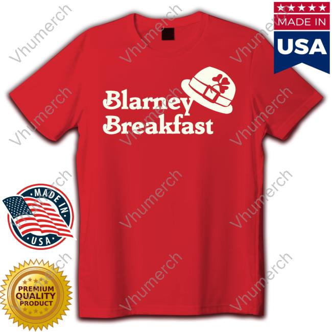 St Patrick’S Day Blarney Breakfast Long Sleeve Tee Shirt