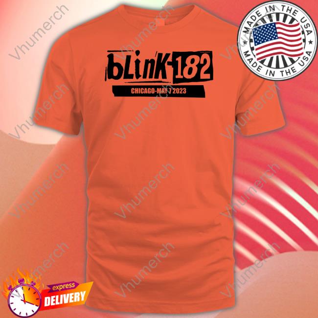 Ian Williams Blink182 Chicago May 7 2023 T Shirt