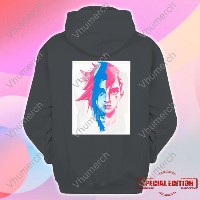 Arcane Vi And Jinx Hoodie Arcaneshow