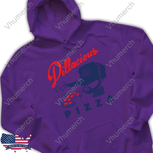J Dilla Dillacious Pizza Long Sleeve Tee Dillacious Pizza T Shirts