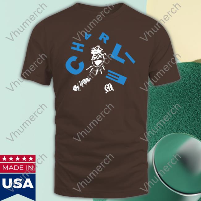 Charlie Scribble Face T Shirt