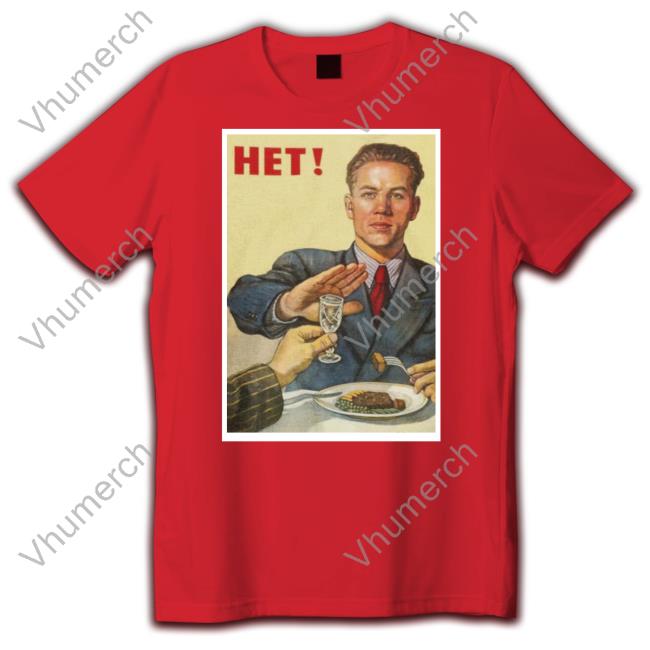 Stratonaut Shop Het Nyet Tee Shirts Soviet Visuals