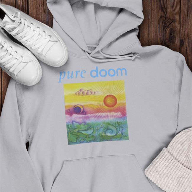 Pure Doom T Shirt Doom Trip Records Pure Doom Tee Shirt