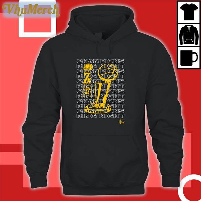 Warriors Champions Ring Night T-Shirt