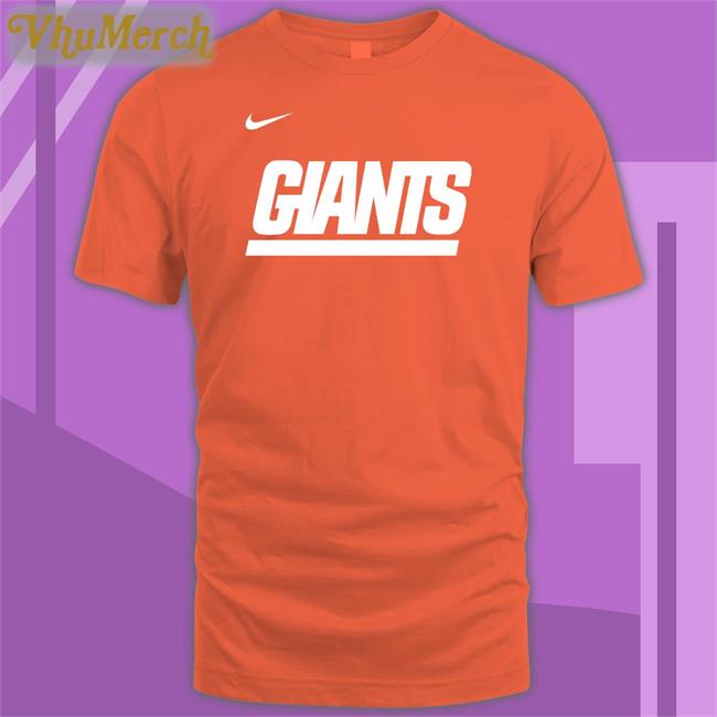 Coach Daboll Wearing Giants Long Sleeve T Shirt