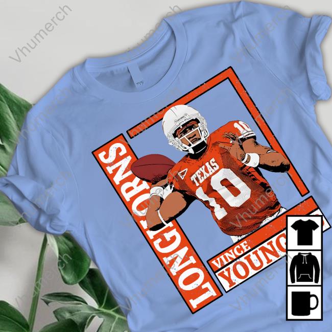 Laurencowling Longhorns Vince Young 10 T Shirt