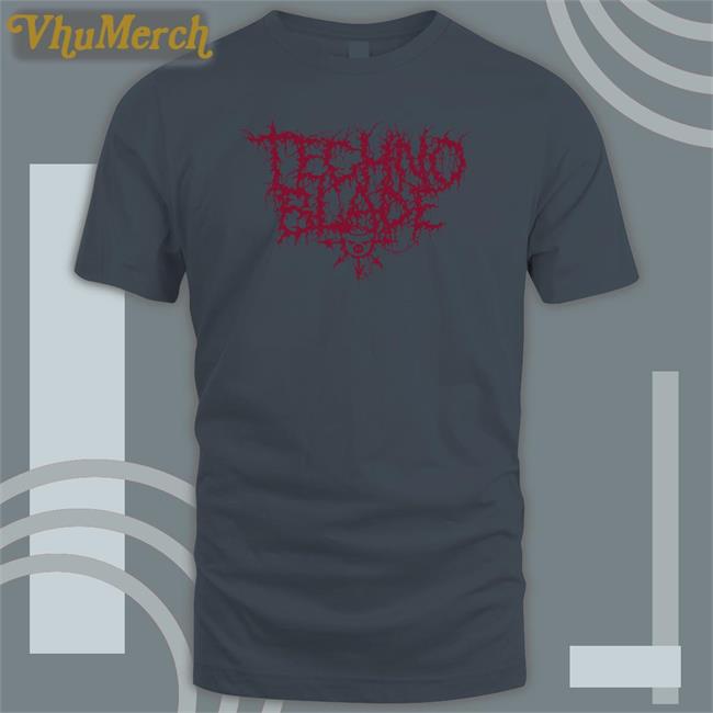 Techno Blade Store Metal Font Shirt