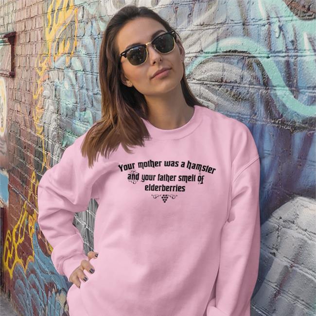 Strangethrift Your Mother Was A Hamster And Your Father Smelt Of Elderberries T Shirt