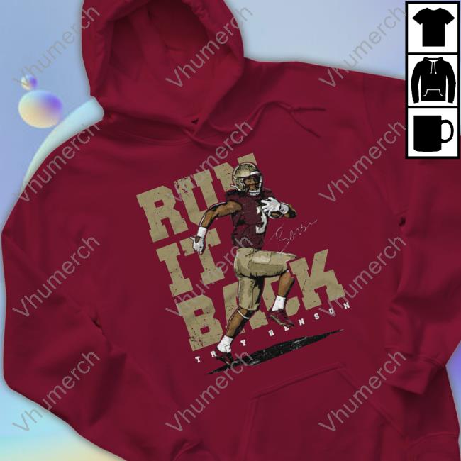 Trey Benson College Run It Back Hoodie