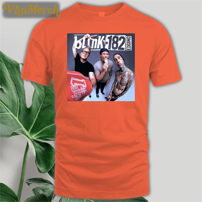 Blink 182 Edging Shirt Markhoppus