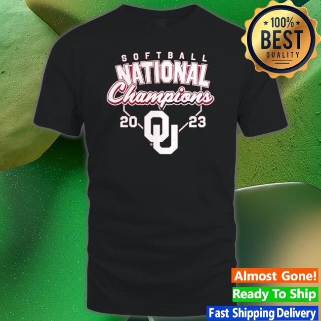Official Oklahoma Sooners 2023 Ncaa Softball Women’S College World Series Champions Shirt