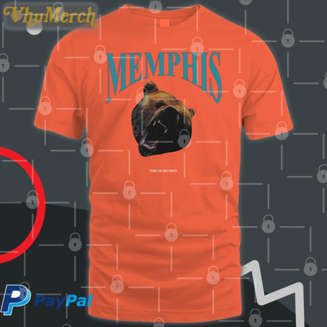 Time Of Decision Merch Memphis Logo Tee Memphis Grizzlies