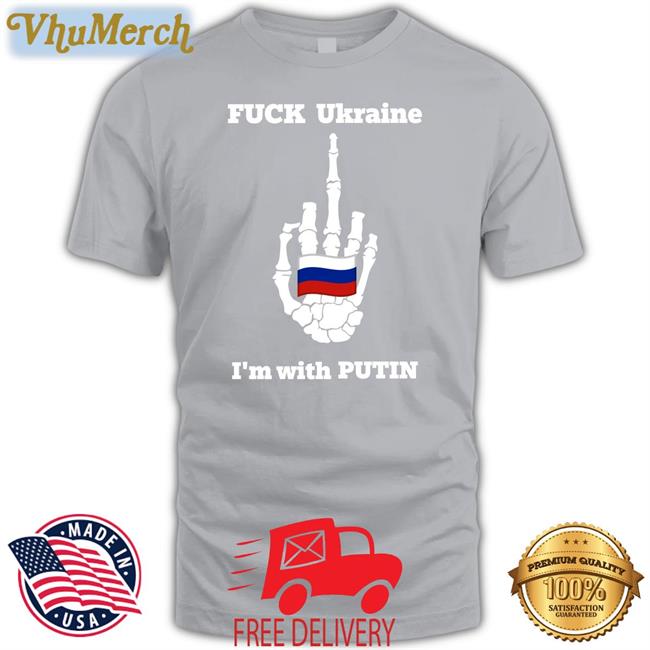 China Info Fuck Ukraine I'm With Putin Hoodie