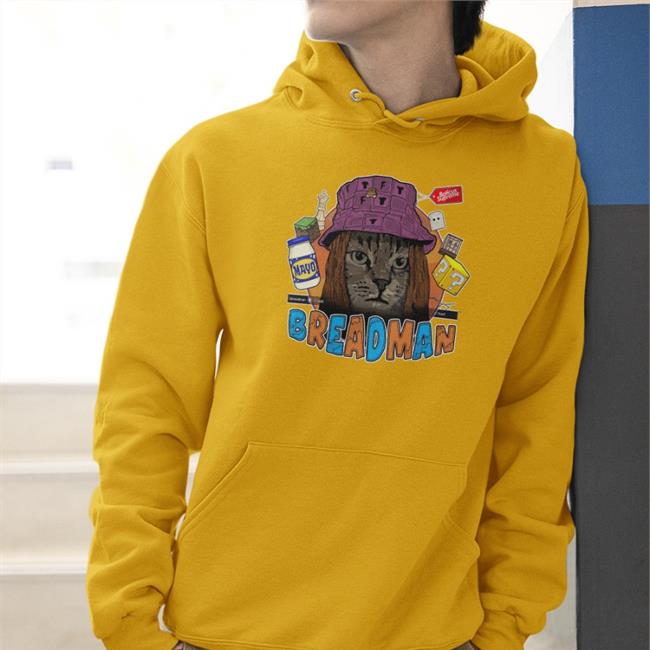Cat Breadman T Shirts