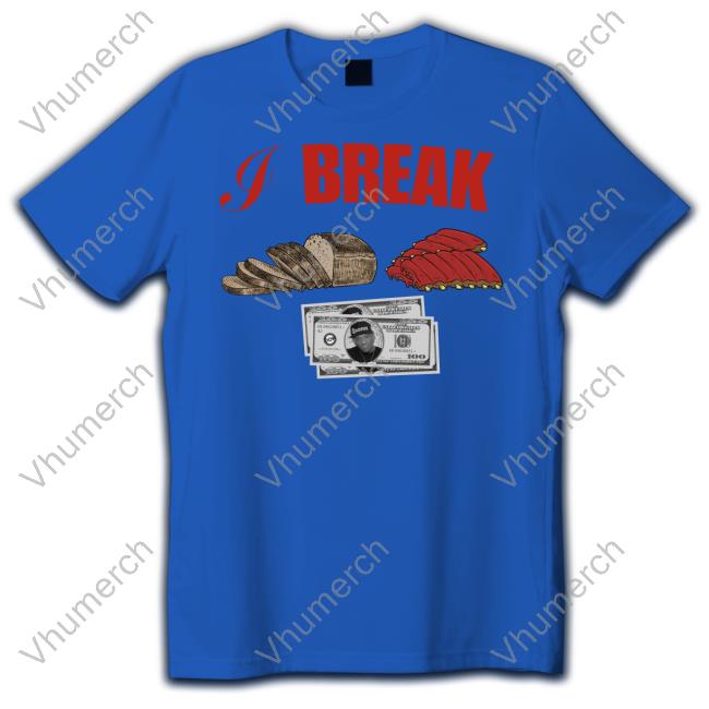 I Break Bread Ribs Hundred Dollar Bills Sweatshirt Prodigy Of Mobb Deep
