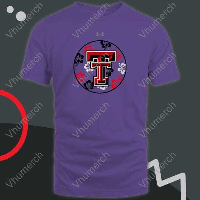 Texastechmbb Maui Hibiscus Texas Tech Basketball Tees