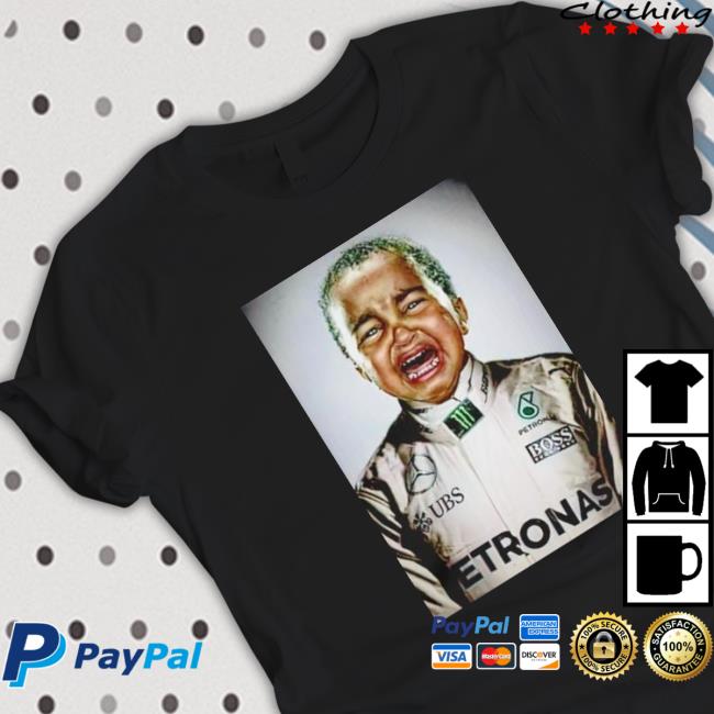 Men’S Lewis Hamilton Cry Baby Meme Sweatshirt