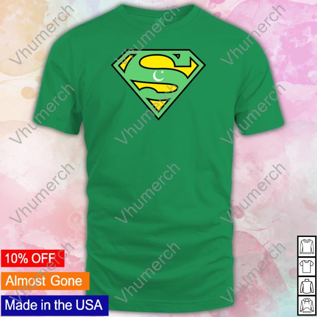 Superman Flag Pakistani T Shirt Denniscricket