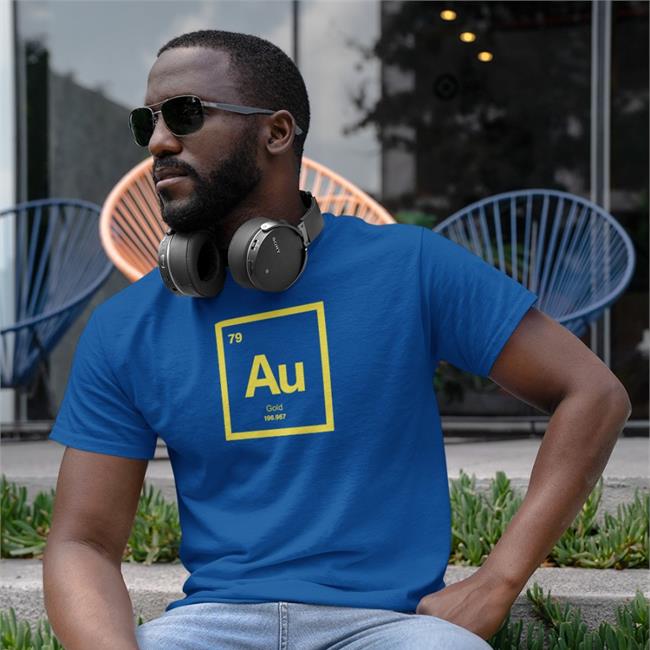 Blue Dr. Michelle Au 79 Au Gold 196.967 Shirt