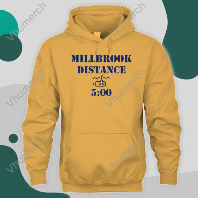 Millbrook Distance 5:00 Hoodied Sweatshirt Millbrook Distance 5:00 Hoodie