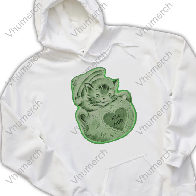Kill God Cat Hoodie