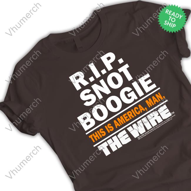 Rip Snot Boogie This Is America Man The Wire Hooded Sweatshirt