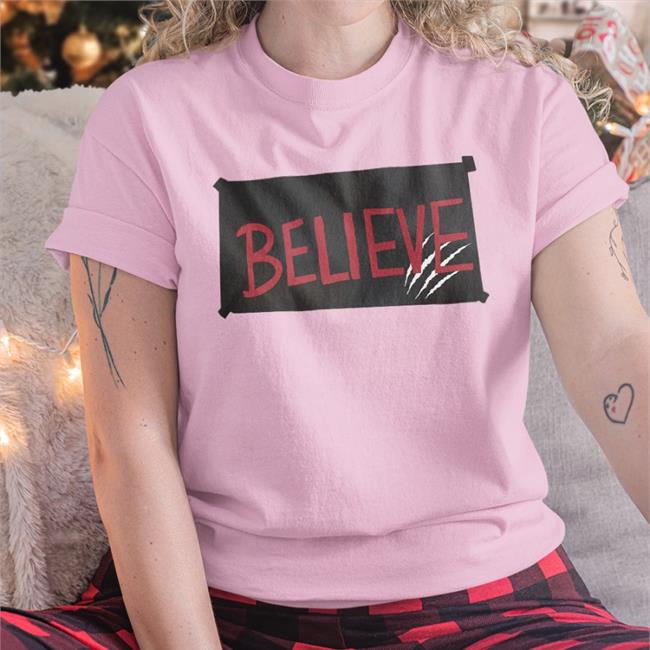 Cincy Shop Believe Cat Scratch T Shirts Red Believe Cat Scratch Shirts