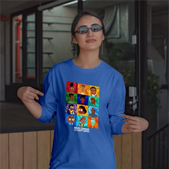 Thaddeus Black Boys In Cartoons Melanin Matters Sweatshirt Hippy Potter Store