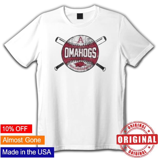 Arkansas Razorback Omahogs Crossed Bats shirt