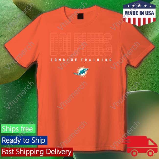 Miamia Dolphins Zombine Training Hoodie