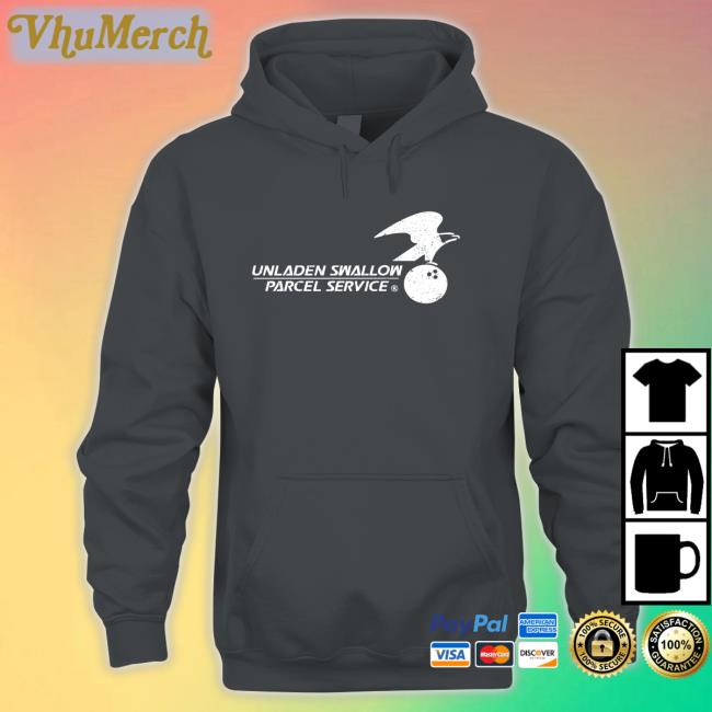 Unladen Swallow Parcel Service Hoodie Unladen Swallow Parcel Service Shirt Professorolaf