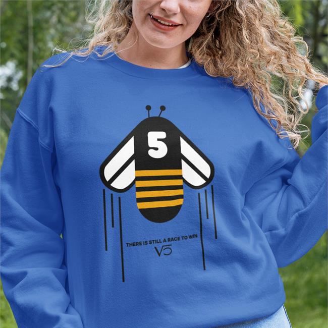 Sebastian Vettel There Is Still A Race To Win Save The Bee Sweatshirt