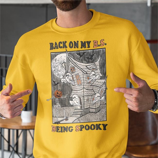 Jmcgg Back On My Bs Being Spooky Tee Shirts Justin Jmcguires Jmcgg Back On My Bs Being Spooky Hoodie Justin Jmcguires
