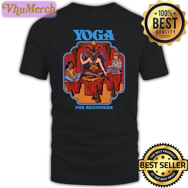 Steven Rhodes Store Yoga For Beginners Tee Shirt