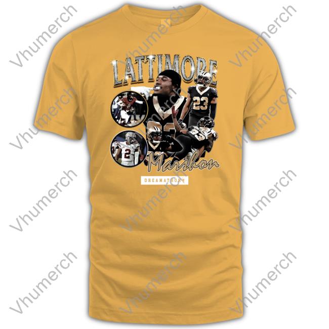 Marshon Lattimore Dreamathon Shirt Tyrann Mathieu Wearing Marshon Lattimore Dreamathon Shirt