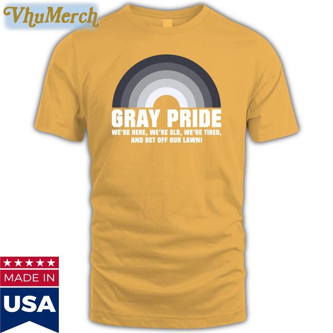 Gray Pride Long Sleeve T Shirt