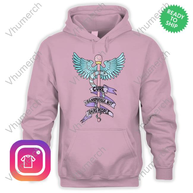 Charlie Kirk Target Cure Transphobia Not Trans People Sweatshirt