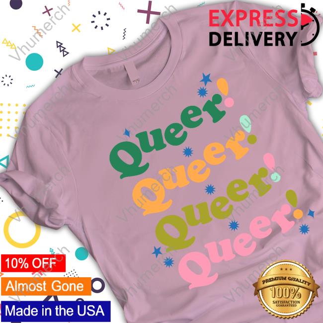 Charlie Kirk Target Queer! Queer! Queer! Queer! Hoodie
