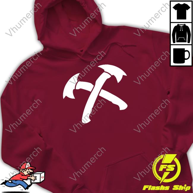 The Terminal List Tomahawk Distressed Logo Hoodie The Terminal List Tomahawk Distressed Logo Hoodie