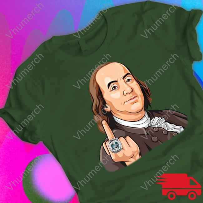 Eaglesfilmstudy Benjamin Franklin Middle Finger Tee Shirt