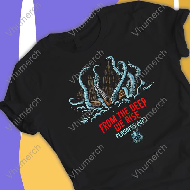 Emerald City Hockey From The Deep We Rise Playoffs 2023 T-Shirt