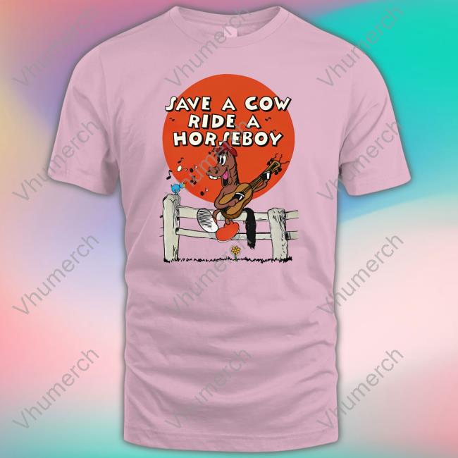 Save A Cow Ride A Horseboy T Shirt