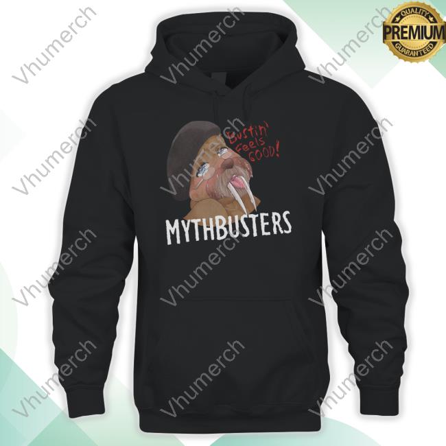 Real Busted Merch Allen Pan Mythbusters Walrus Shirt