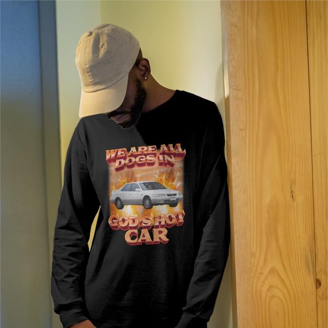 Swagstimulus Dogs In God's Hot Car Shirt