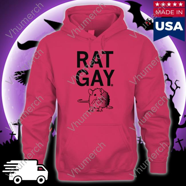 Raygunsite Store Rat Gay T Shirt DanAndPhillow Rat Gay Tee